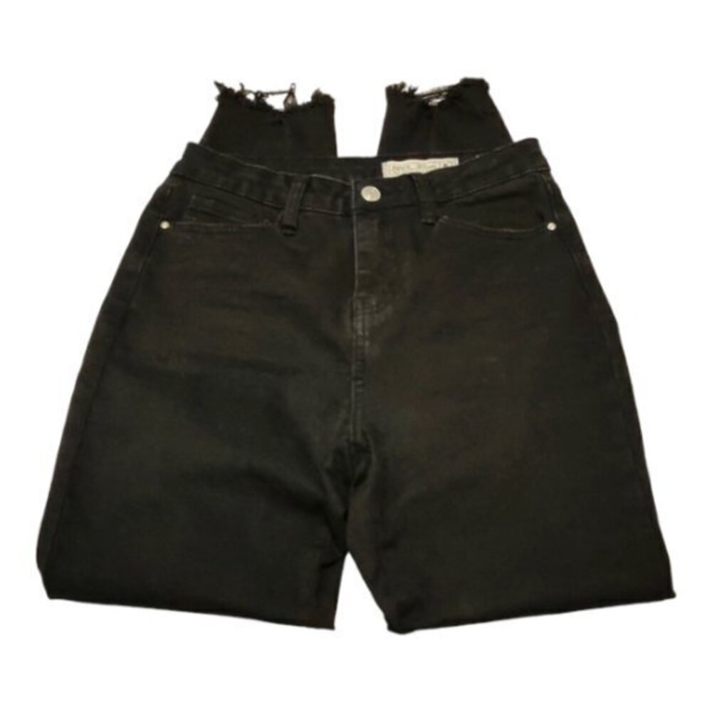 Papaya Black Denim High Rise Skinny Jeans Size 5 EUC #6903
